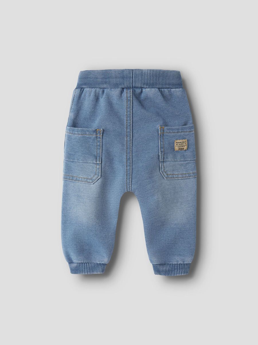 Carousel image 2 CORTE BAGGY, TRANSPIRABLE JEANS, Medium Blue Denim