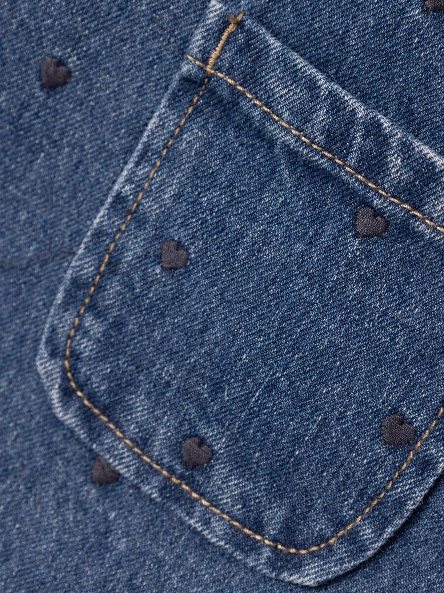 Carousel image - DENIM SPENCER DRESS, Medium Blue Denim | 5