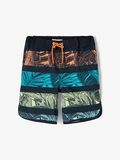 Name it EXOTIC LEAF PRINT SWIM SHORTS, Dark Sapphire, highres - 13188211_DarkSapphire_003.jpg