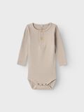 Name it LONG SLEEVED RIB ROMPER, Pure Cashmere, highres - 13198041_PureCashmere_003.jpg