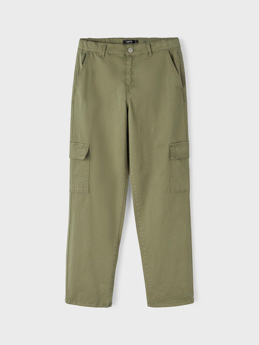 Name it JAMBE DROITE PANTALON CARGO, Deep Lichen Green, highres - 13220020_DeepLichenGreen_003.jpg