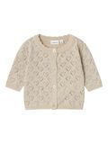 name it LONG SLEEVED KNITTED CARDIGAN, Frosted Almond, highres - 13235322_FrostedAlmond_001.jpg