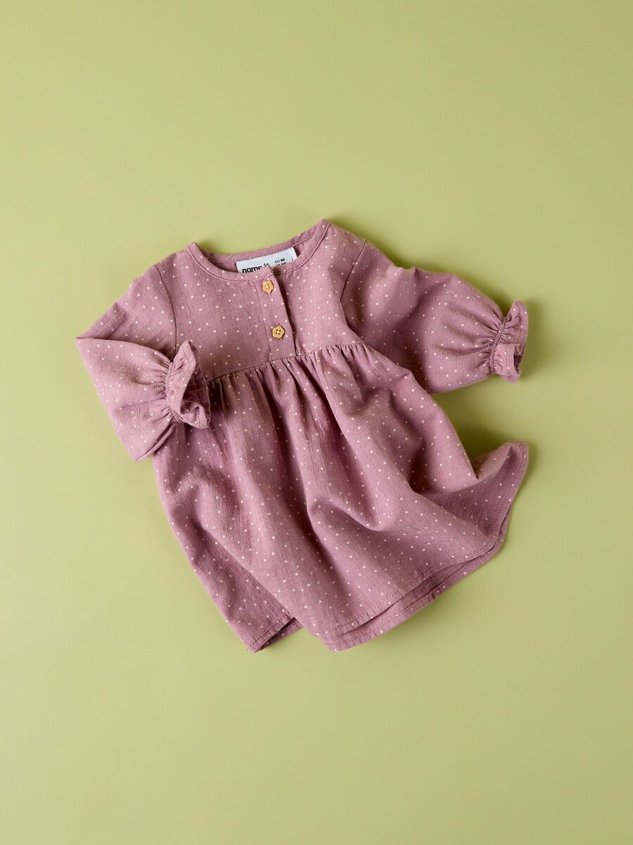Product carousel image 1 ORGANIC COTTON DRESS, Lilas