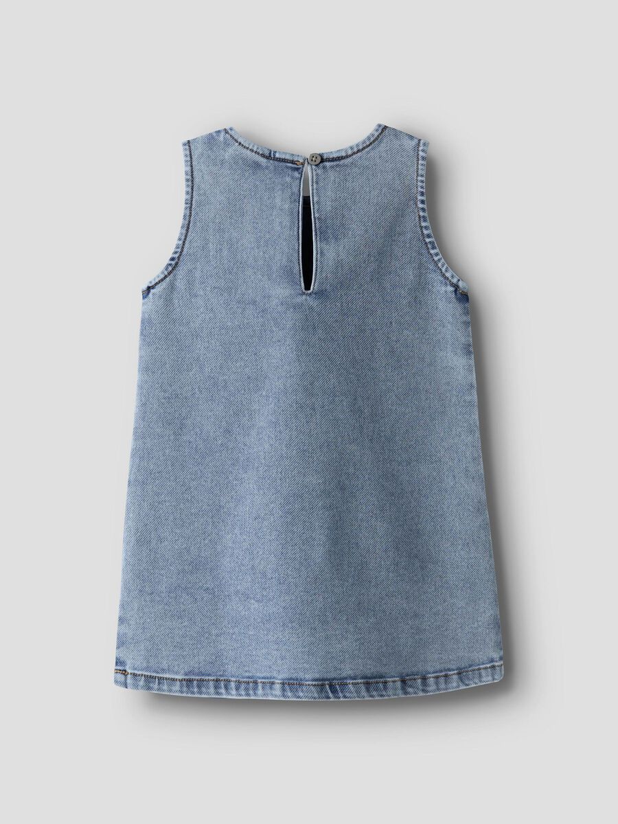 Carousel image - DENIM DRESS, Medium Blue Denim | 3