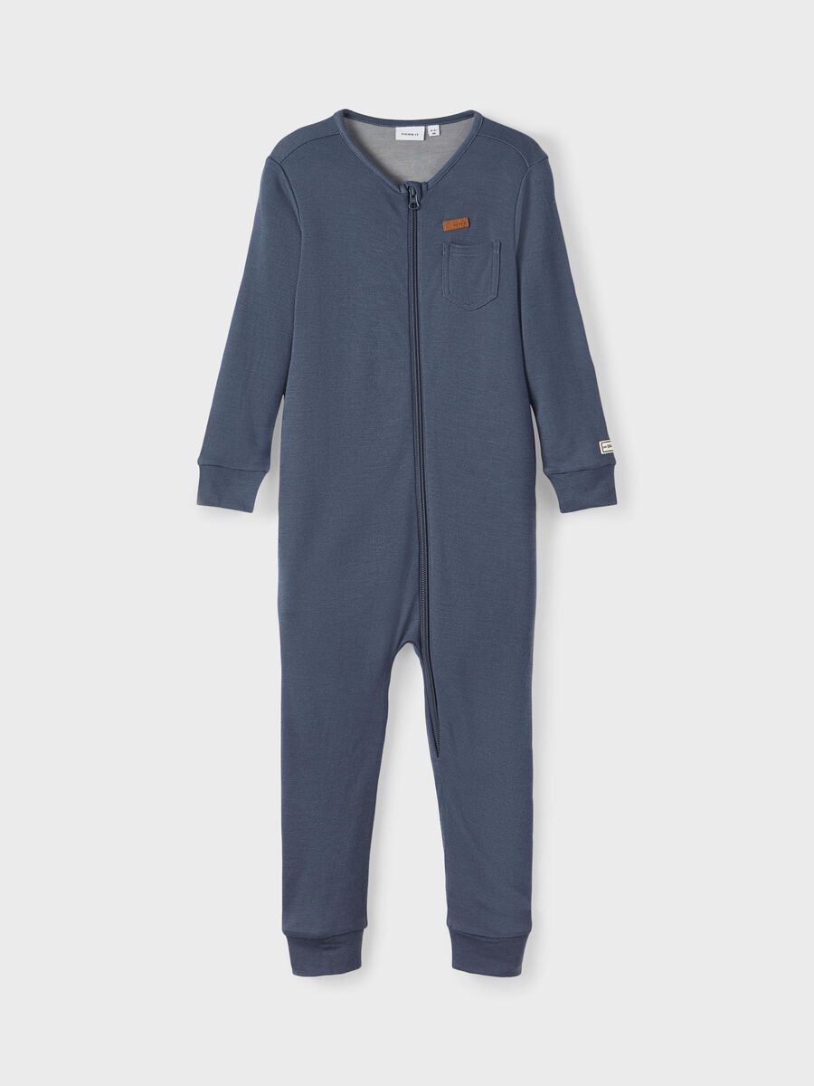 Name it ZIPPED WOOL ONE-PIECE SUIT, Ombre Blue, highres - 13189808_OmbreBlue_003.jpg