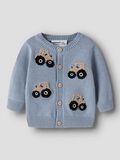 Product image thumbnail 1 ORGANIC COTTON CARDIGAN, Ashley Blue