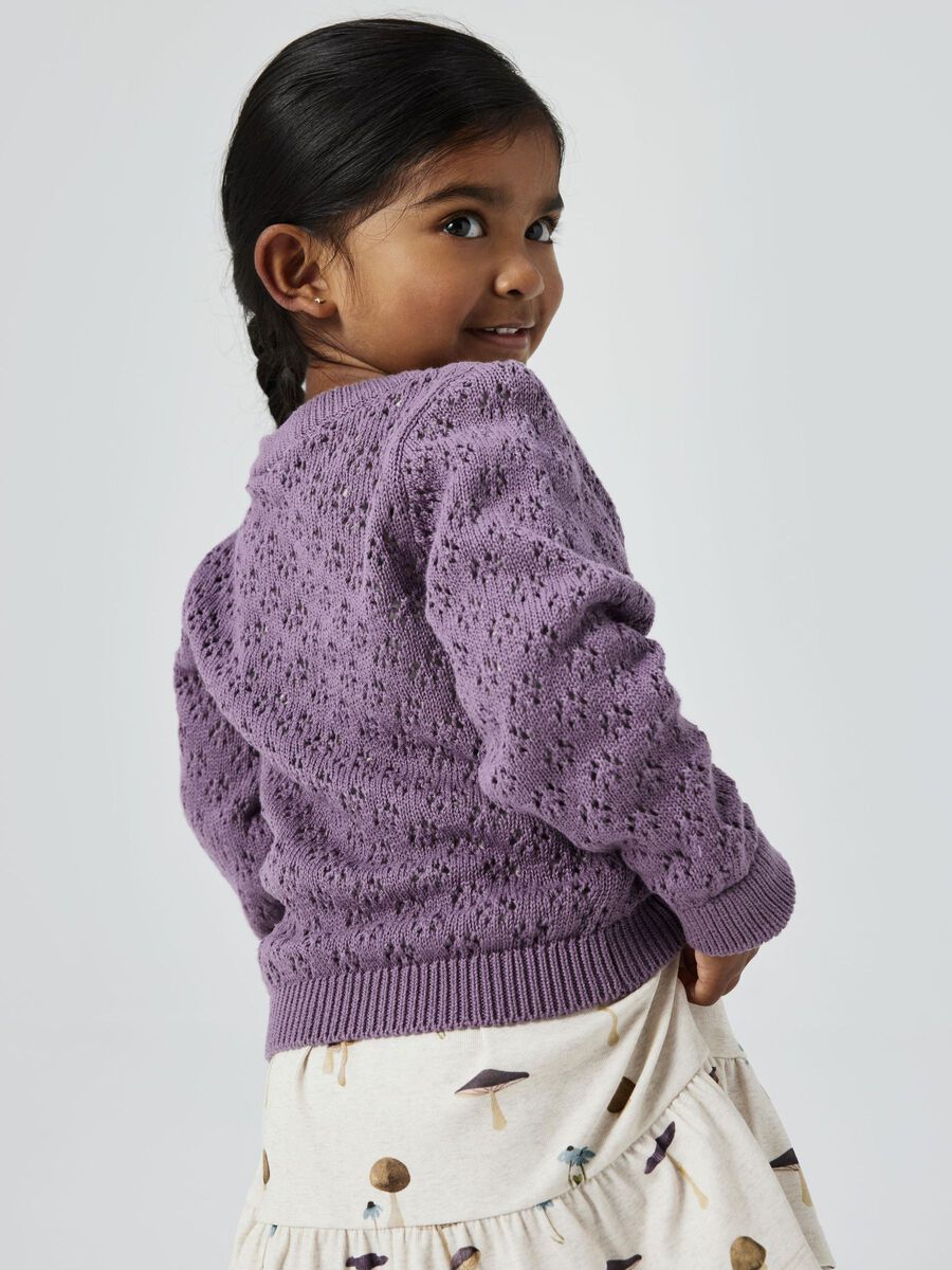 name it ORGANIC COTTON KNITTED PULLOVER, Arctic Dusk, highres - 13233148_ArcticDusk_008.jpg