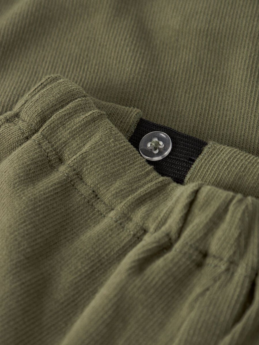 Carousel image 3 ORGANIC COTTON TROUSERS, Winter Moss