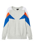 Name it CON ESTAMPADO COLOR BLOCK SUDADERA, Light Grey Melange, highres - 13177151_LightGreyMelange_001.jpg