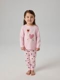 Product image thumbnail - ORGANIC COTTON PYJAMA SET, Parfait Pink | 2