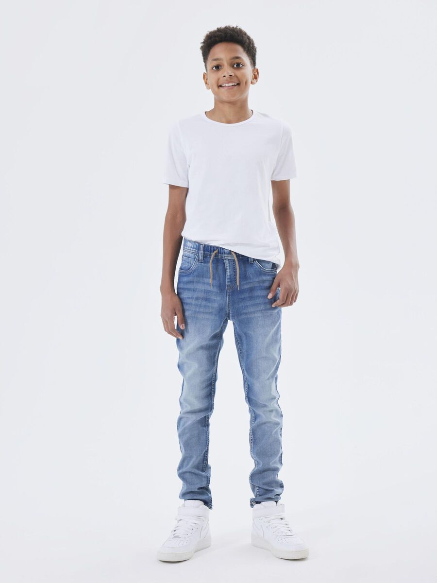 name it SLIM FIT JEANS, Light Blue Denim, highres - 13197238_LightBlueDenim_007.jpg