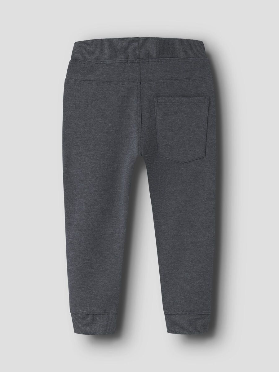name it REGULAR FIT SWEATPANTS, Dark Grey Melange, highres - 13220380_DarkGreyMelange_002.jpg