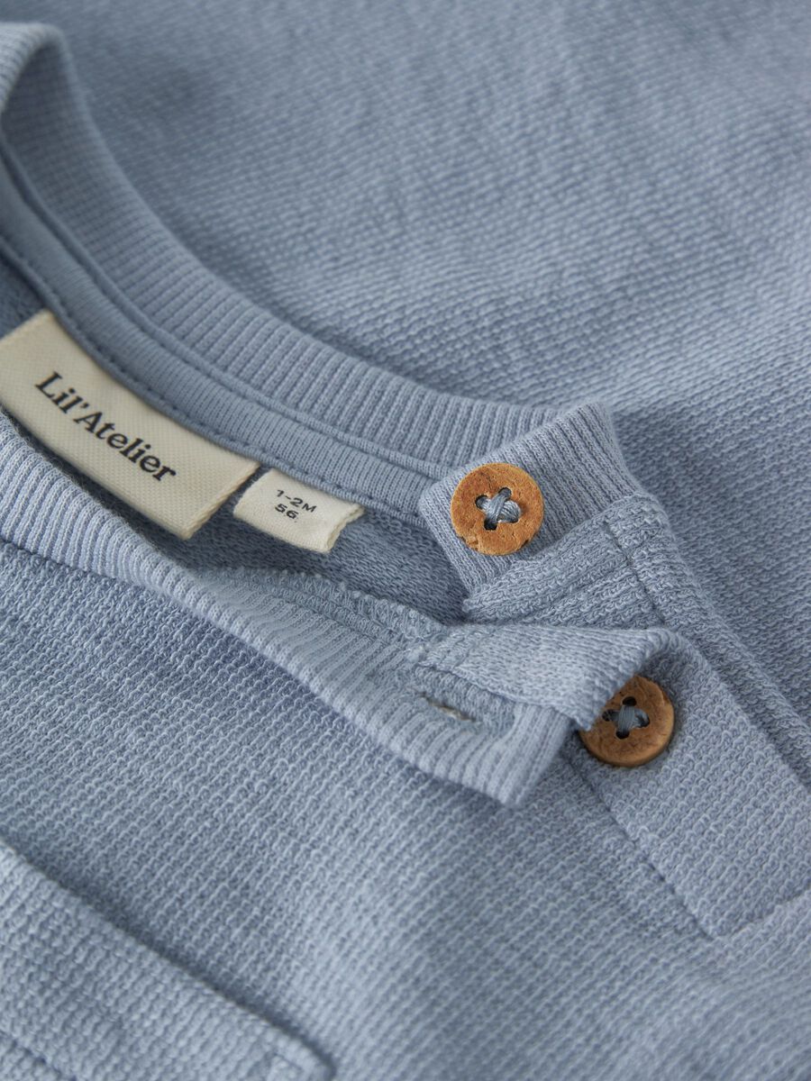 Carousel image - SWEATSHIRT TOP, Dusty Blue | 5