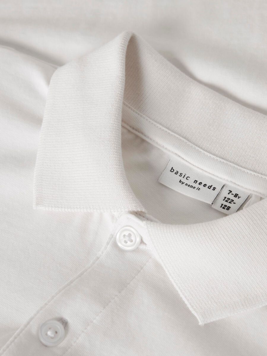 name it KURZARM POLO SHIRT, Bright White, highres - 13231419_BrightWhite_005.jpg