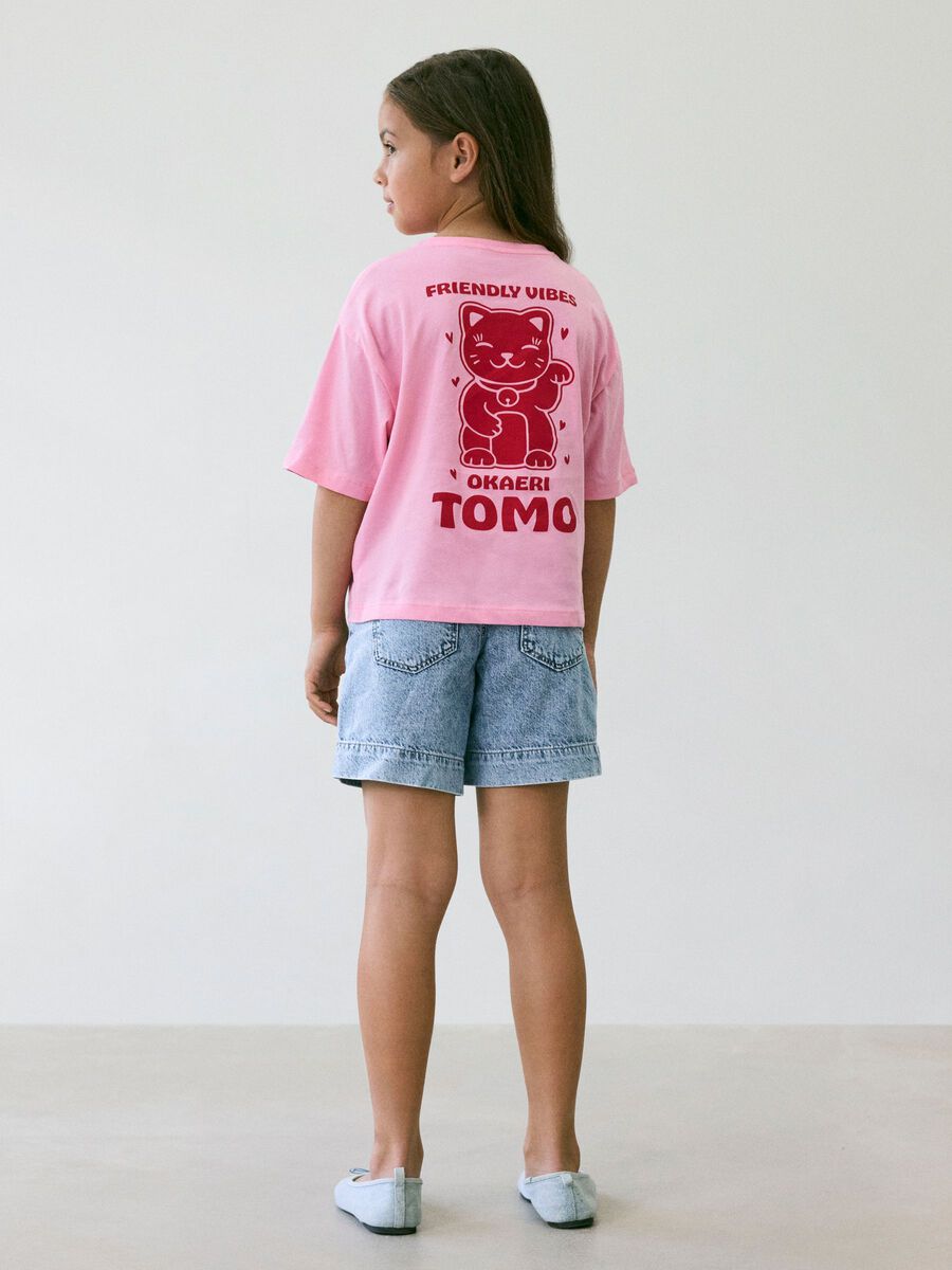 Product carousel image - EKOLOGISK BOMULL T-SHIRT, Pink Drink | 2
