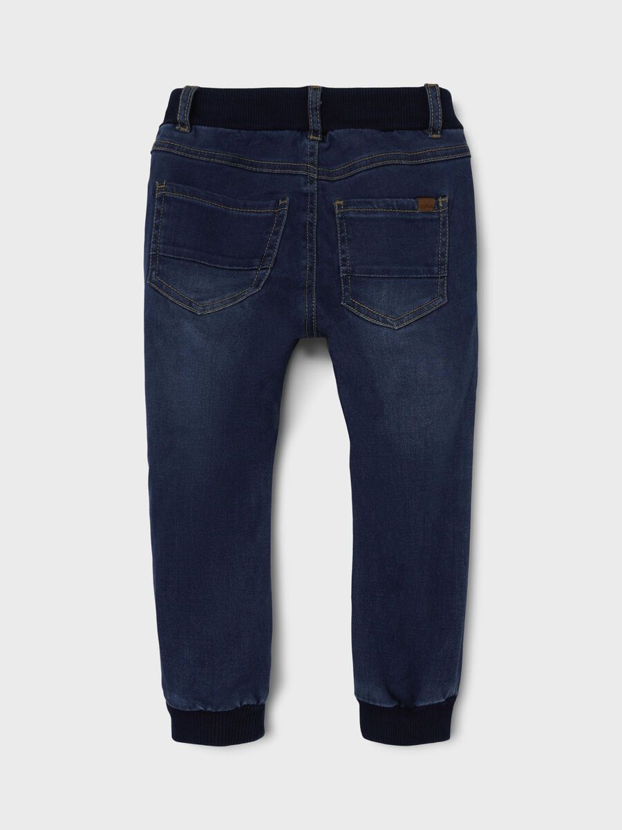 name it BAGGY FIT STRETCH JEANS, Dark Blue Denim, highres - 13204814_DarkBlueDenim_002.jpg