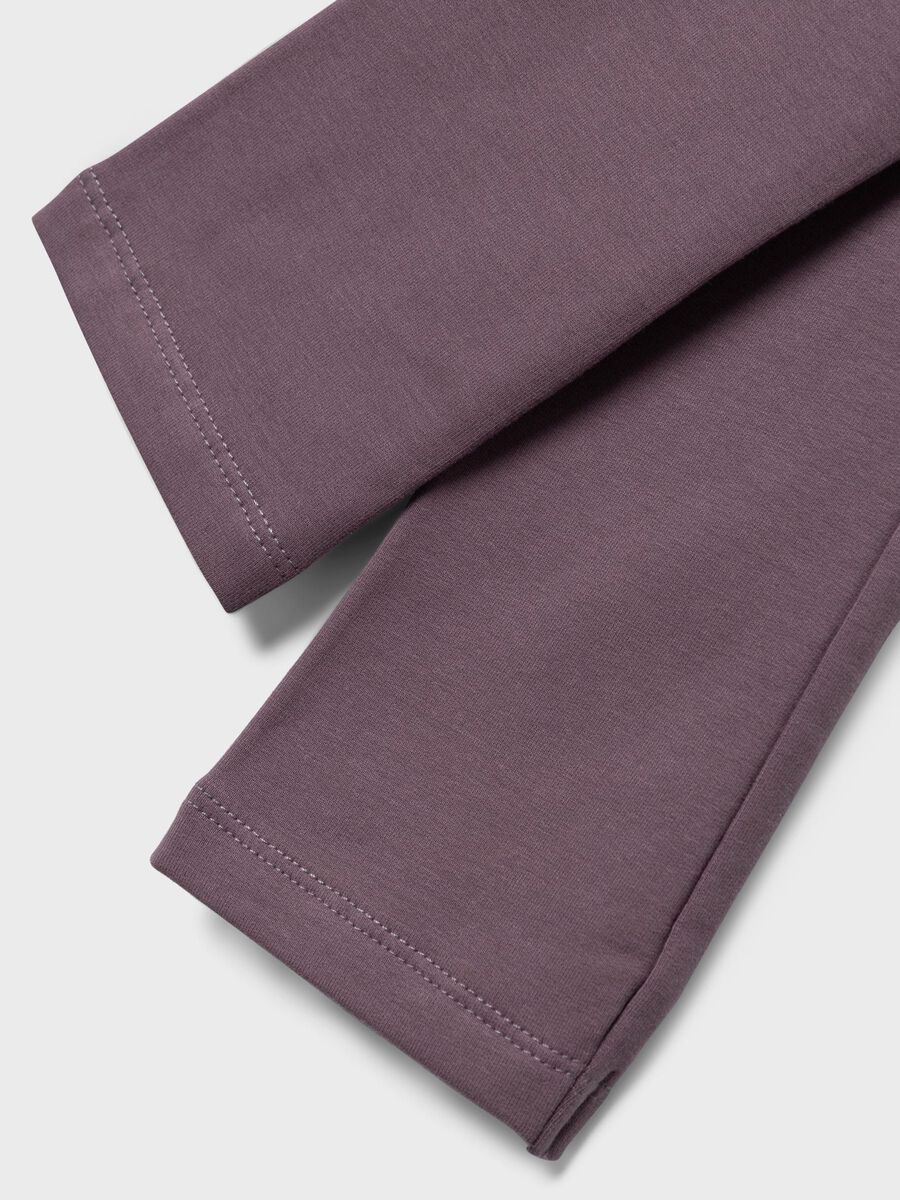 Carousel image - EN MOLLETON LEGGINGS, Arctic Dusk | 3