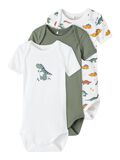 Name it DINOSAURIER 3ER-PACK STRAMPLER, Laurel Wreath, highres - 13206292_LaurelWreath_001.jpg