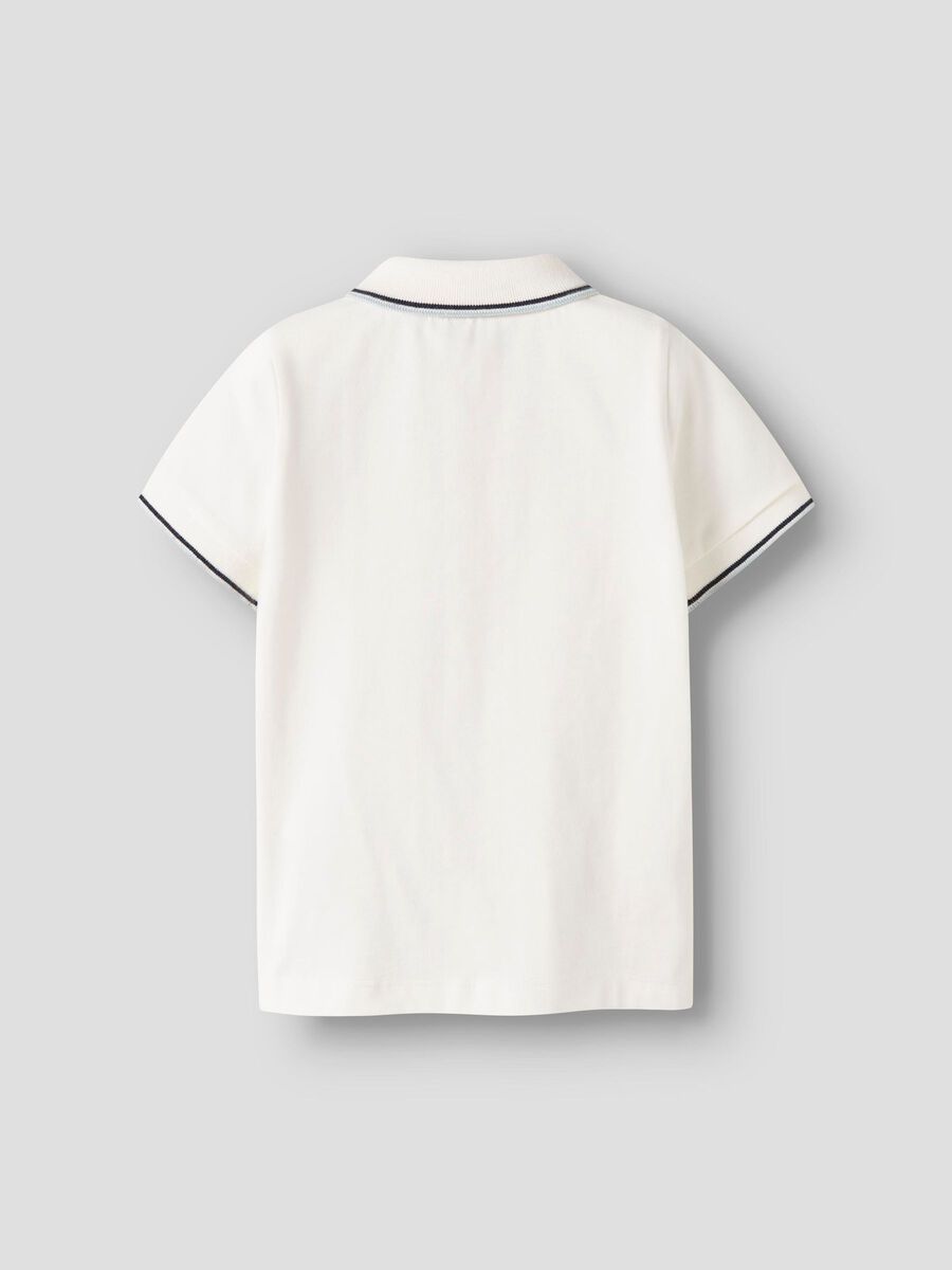 name it ORGANIC COTTON POLO SHIRT, Cloud Dancer, highres - 13241058_CloudDancer_002.jpg