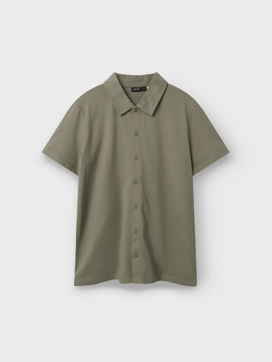 Name it SHORT SLEEVED SHIRT, Vetiver, highres - 13229148_Vetiver_003.jpg