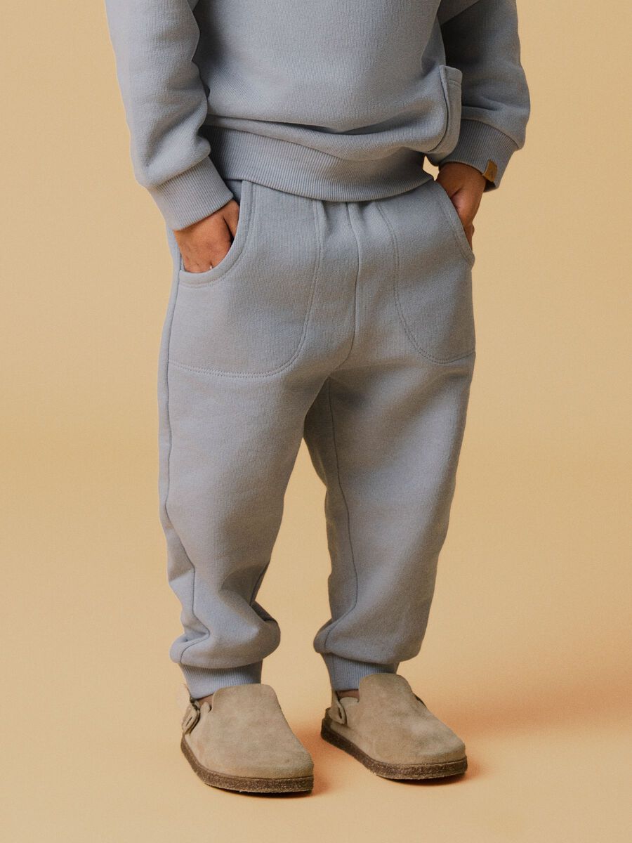Product carousel image - LOOSE FIT SWEATPANTS, Sleet | 1