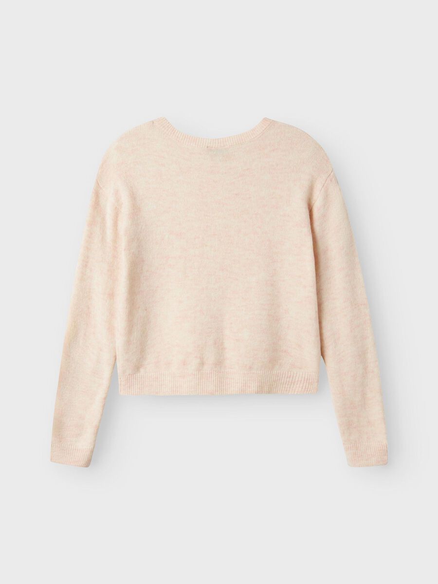 name it KORT STRIKTRØJE, Pink Marshmallow, highres - 13241321_PinkMarshmallow_1175015_002.jpg