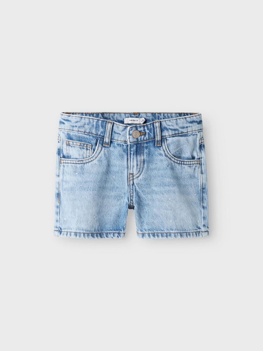 Name it REGULAR FIT DENIM SHORTS, Medium Blue Denim, highres - 13239976_MediumBlueDenim_003.jpg