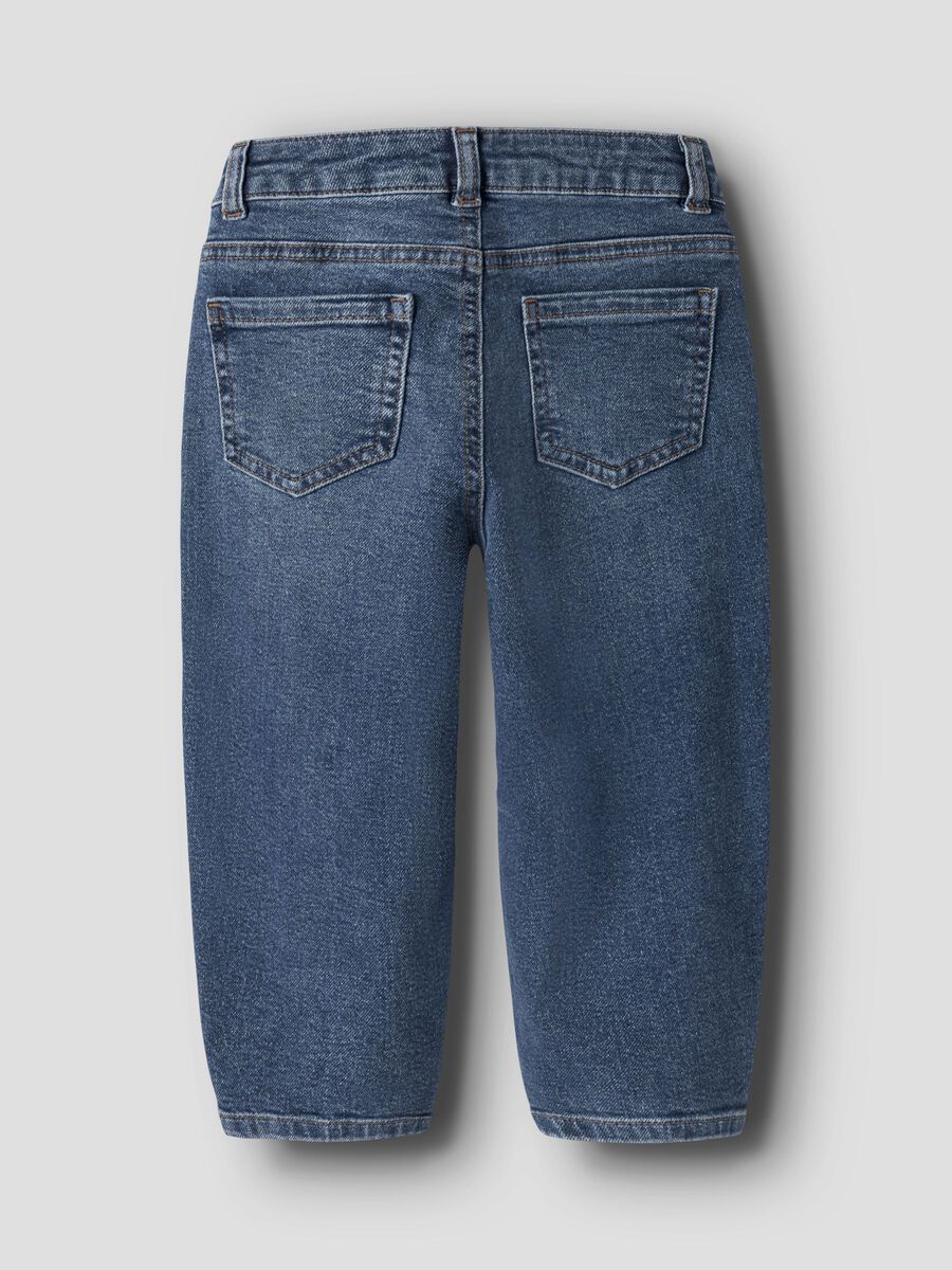Carousel image - BALLOON FIT JEANS, Faded Denim | 4