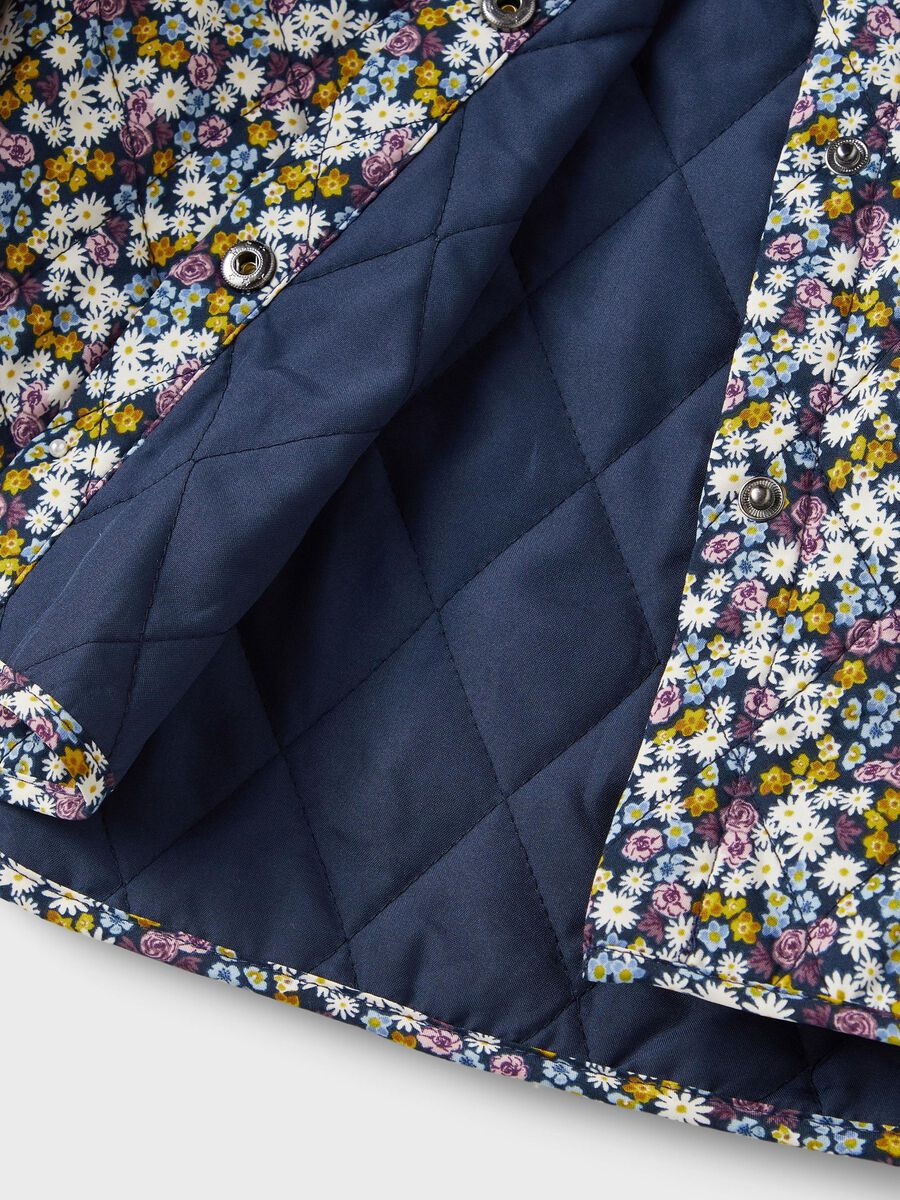 Carousel image - ALL OVER PRINTED OVERSHIRT, Dark Sapphire | 3