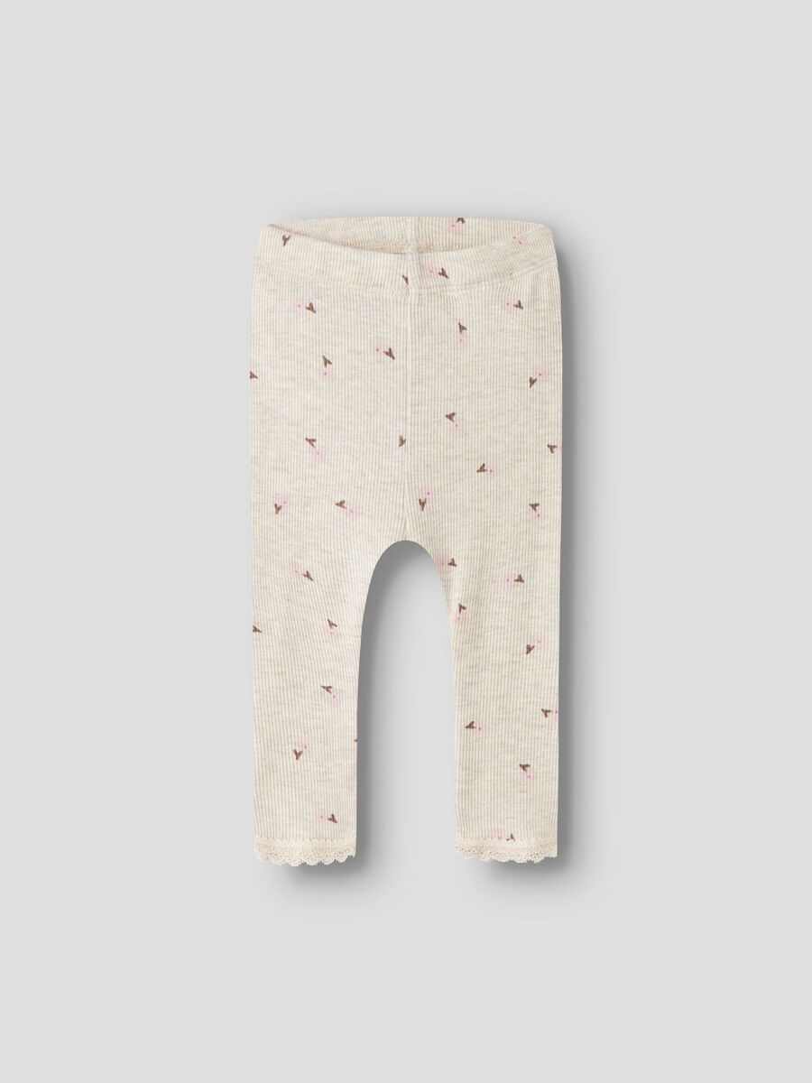 Product carousel image 1 REGULAR FIT LEGGINGS, Peyote Melange