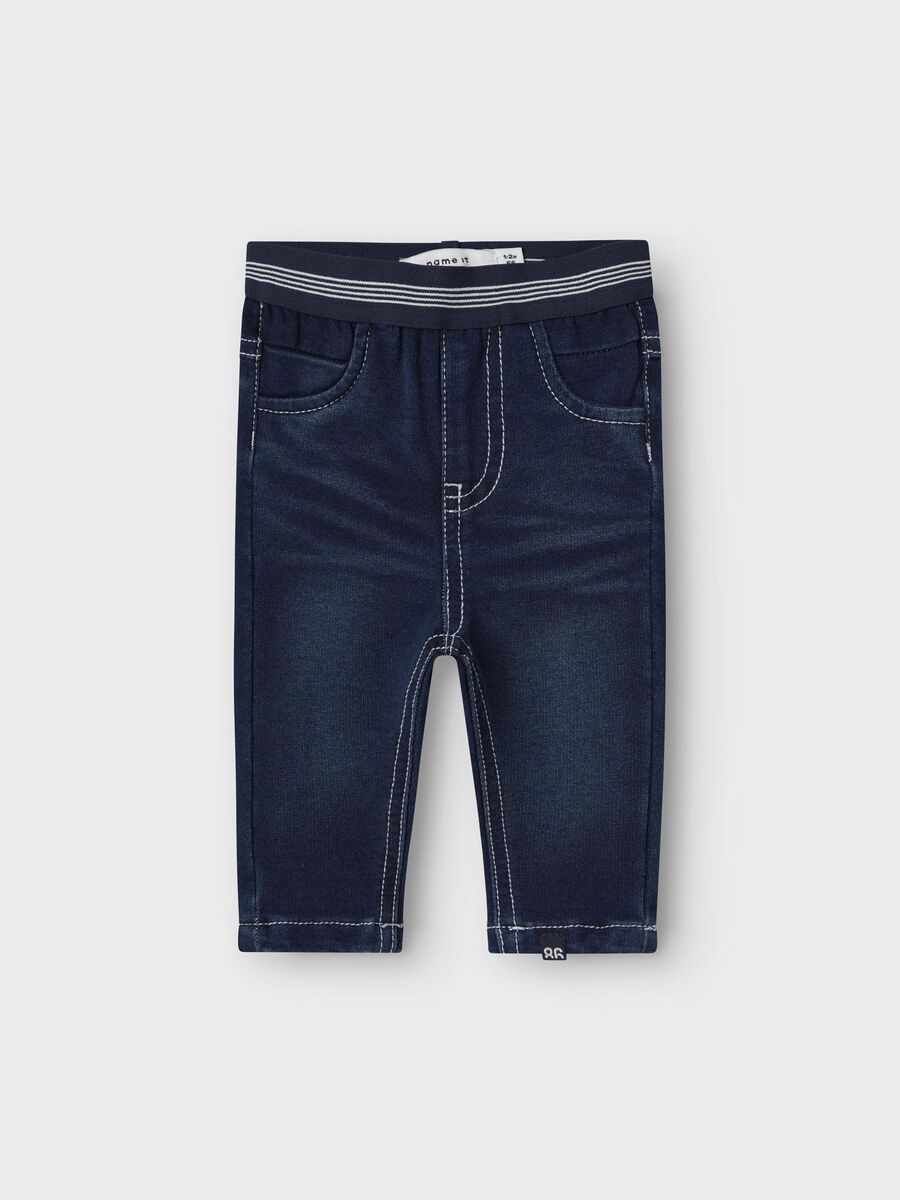name it SLIM FIT JEANS, Denim Blue, highres - 13217777_DenimBlue_003.jpg