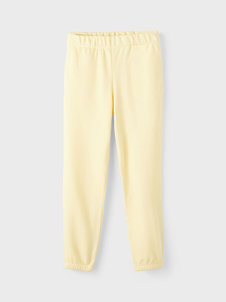 Carousel image 1 TAILLE &Eacute;LASTIQUE SOUPLE JOGGING EN MOLLETON, Double Cream