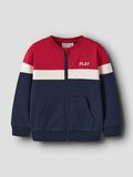Product image thumbnail 1 ORGANIC COTTON SWEAT CARDIGAN, Navy Blazer