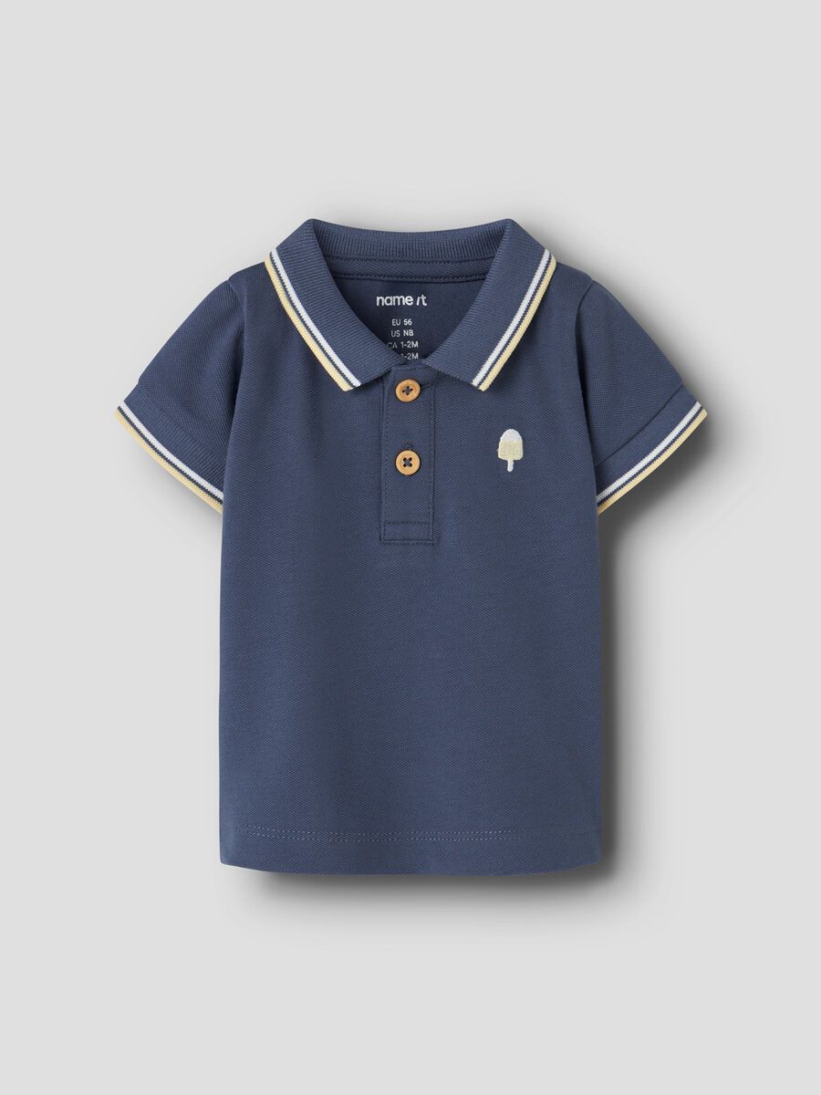 Product carousel image - ORGANIC COTTON TOP, Vintage Indigo | 1