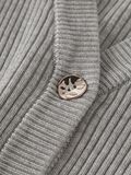 Product image thumbnail - LONG SLEEVED KNITTED CARDIGAN, Light Grey Melange | 5