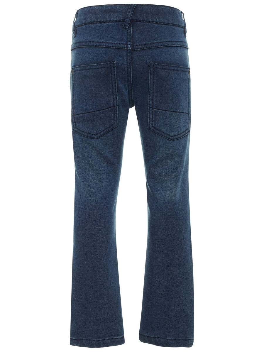 name it REGULAR FIT FLEECEFUTTER JEANS, Medium Blue Denim, highres - 13156452_MediumBlueDenim_002.jpg