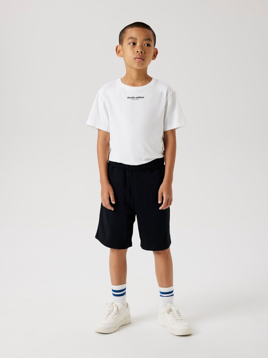 name it REGULAR FIT SWEATSHORT, Black, highres - 13240465_Black_008.jpg