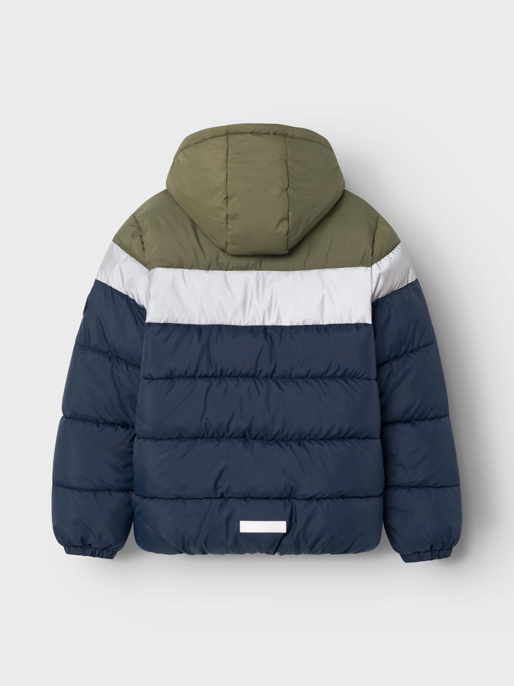 REFLECTIVE DETAILED PUFFER JACKET Boys Blue NAME IT Netherlands