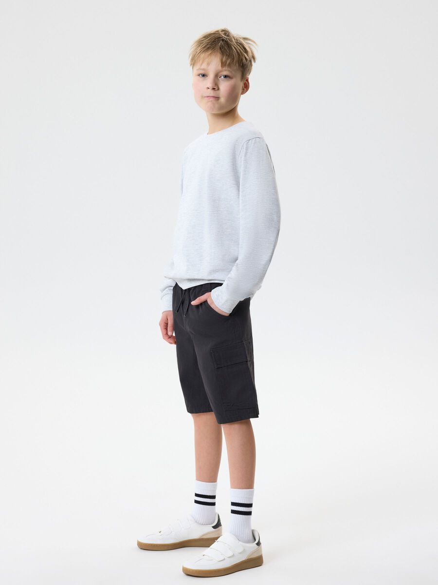 Product carousel image 2 CARGO SHORTS, Black