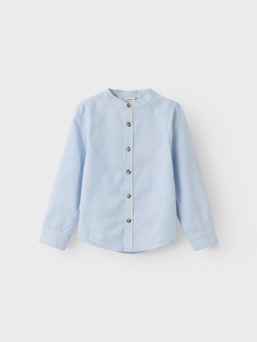 name it REGULAR FIT LONG SLEEVED SHIRT, Cashmere Blue, highres - 13222843_CashmereBlue_003.jpg