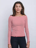 Name it STRIPED BOATNECK TOP, Flame Scarlet, highres - 13164745_FlameScarlet_005.jpg