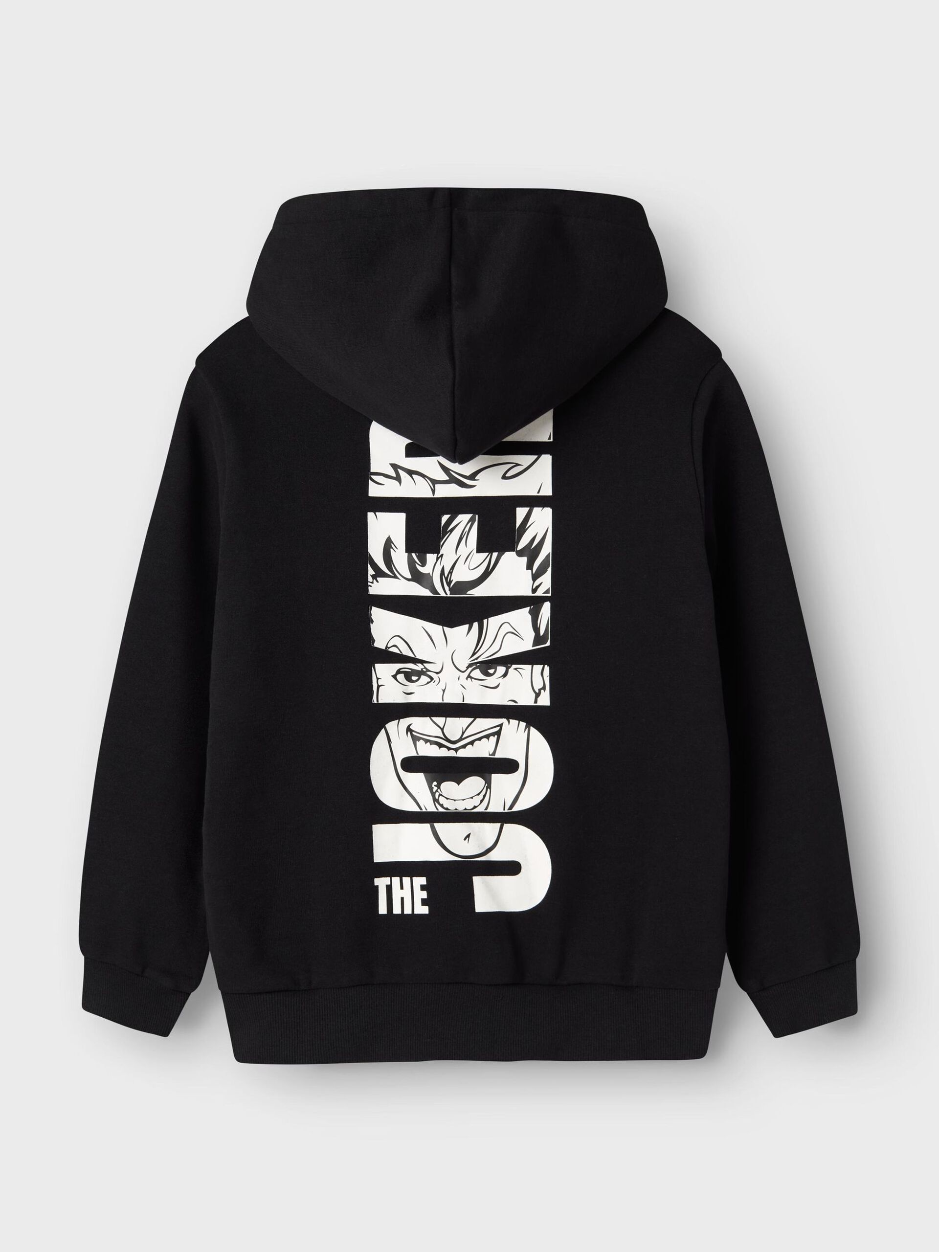 Carousel image - REGULAR FIT HOODIE, Black | 3