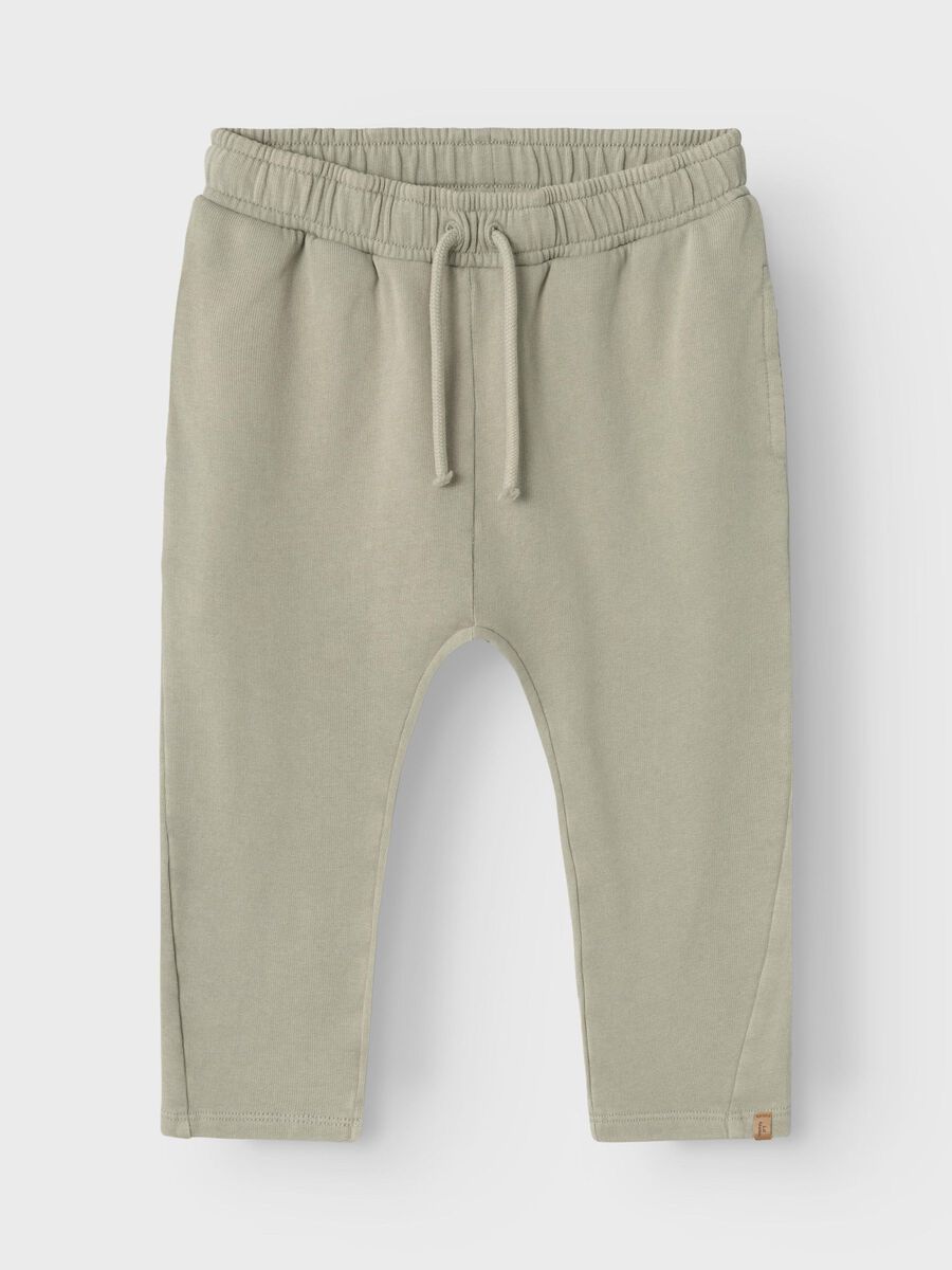 Name it BIOLOGISCH KATOEN SWEATPANTS, Moss Gray, highres - 13228136_MossGray_003.jpg