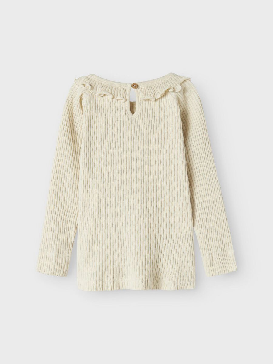 name it SLIM FIT TOP Z DŁUGIM RĘKAWEM, Turtledove, highres - 13240788_Turtledove_002.jpg