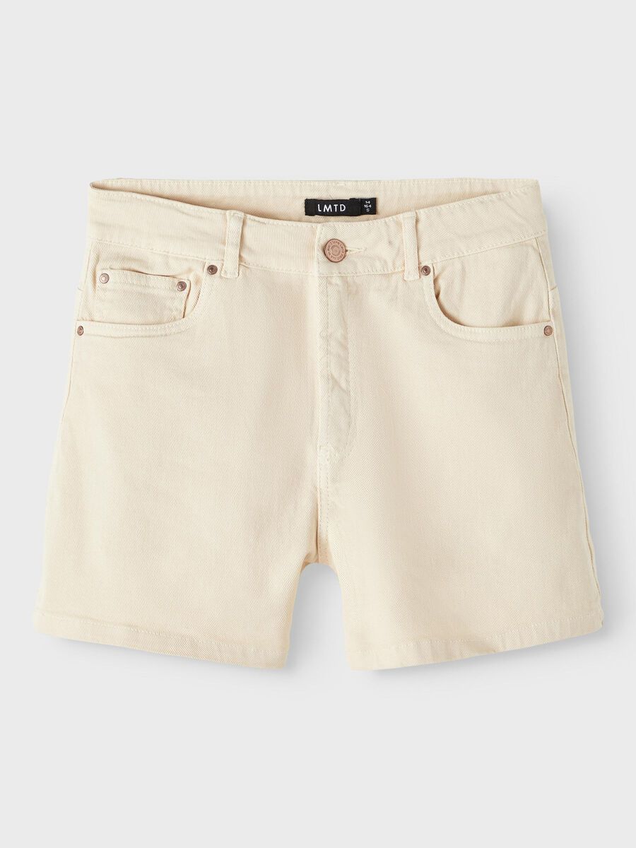 Name it CORTE MOM, DE SARGA SHORTS, Oatmeal, highres - 13213489_Oatmeal_003.jpg