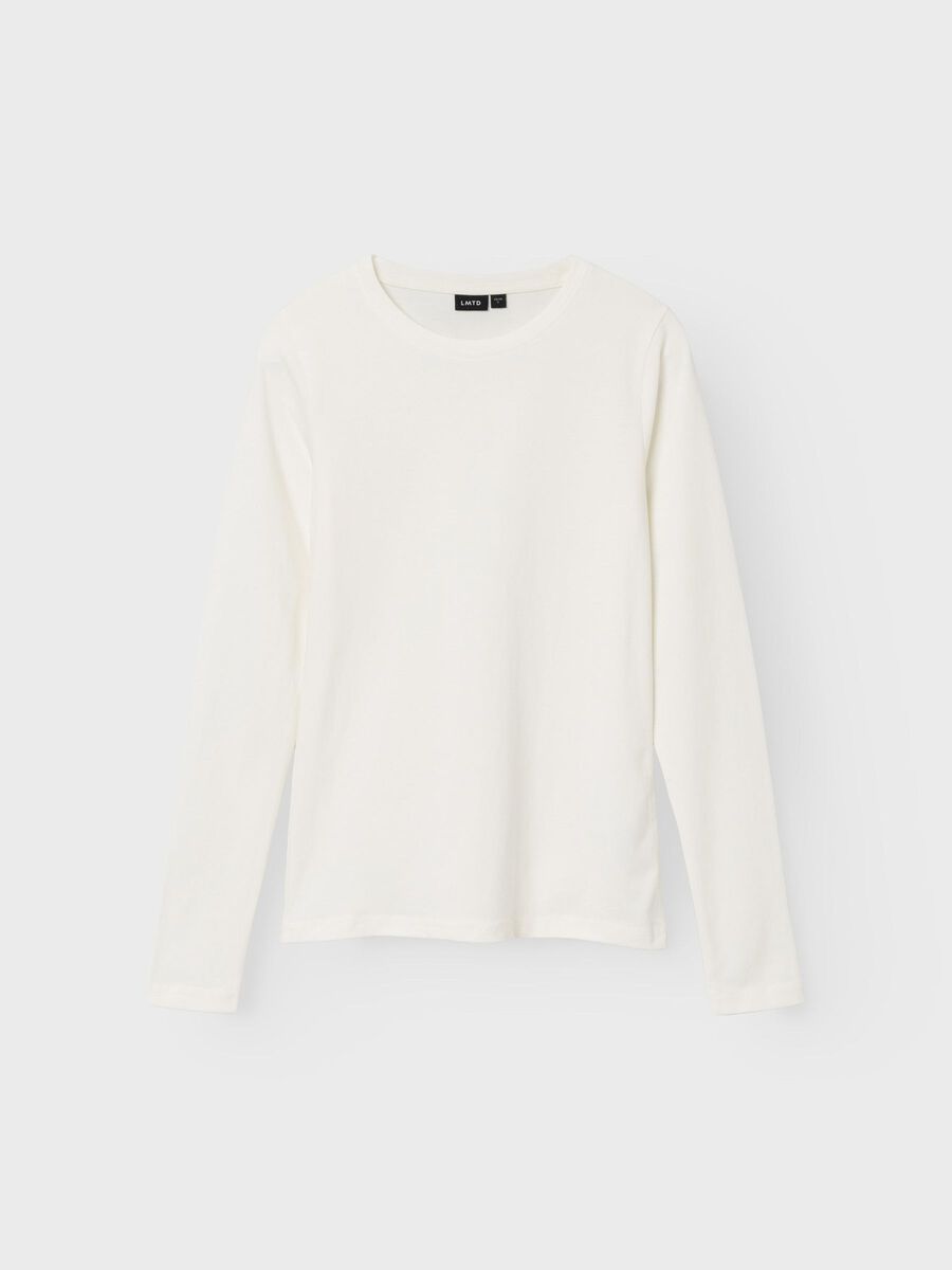 Name it SLIM FIT LONG SLEEVED TOP, White Alyssum, highres - 13224351_WhiteAlyssum_003.jpg