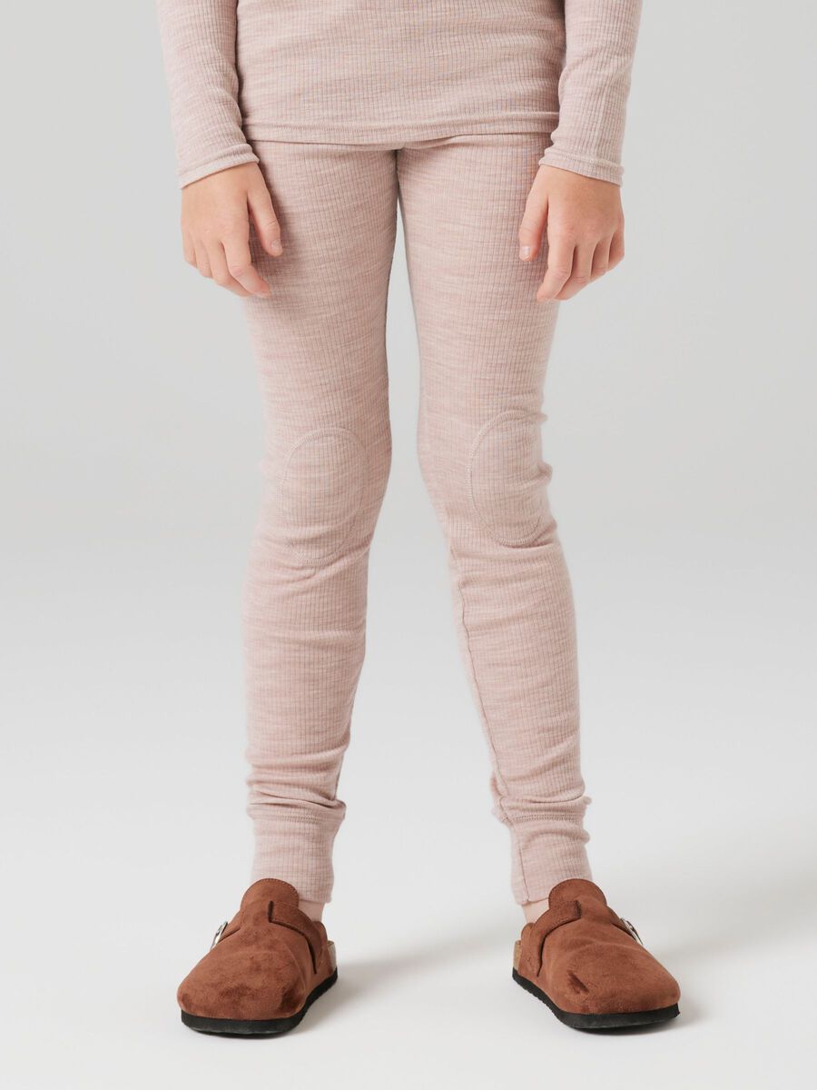 Product carousel image - MERINOWOLL LEGGINGS, Shadow Gray | 2