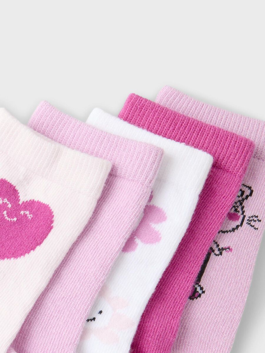 name it 5 PACK SOCKS, Pastel Lavender, highres - 13226698_PastelLavender_005.jpg