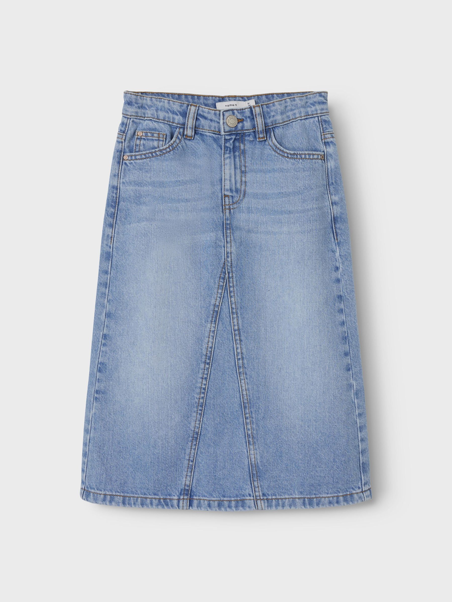 Maxi denim skirts youth outlet