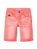 Name it SLIM FIT TWILL-WOVEN SHORTS, Neon Coral, highres - 13178691_NeonCoral_001.jpg